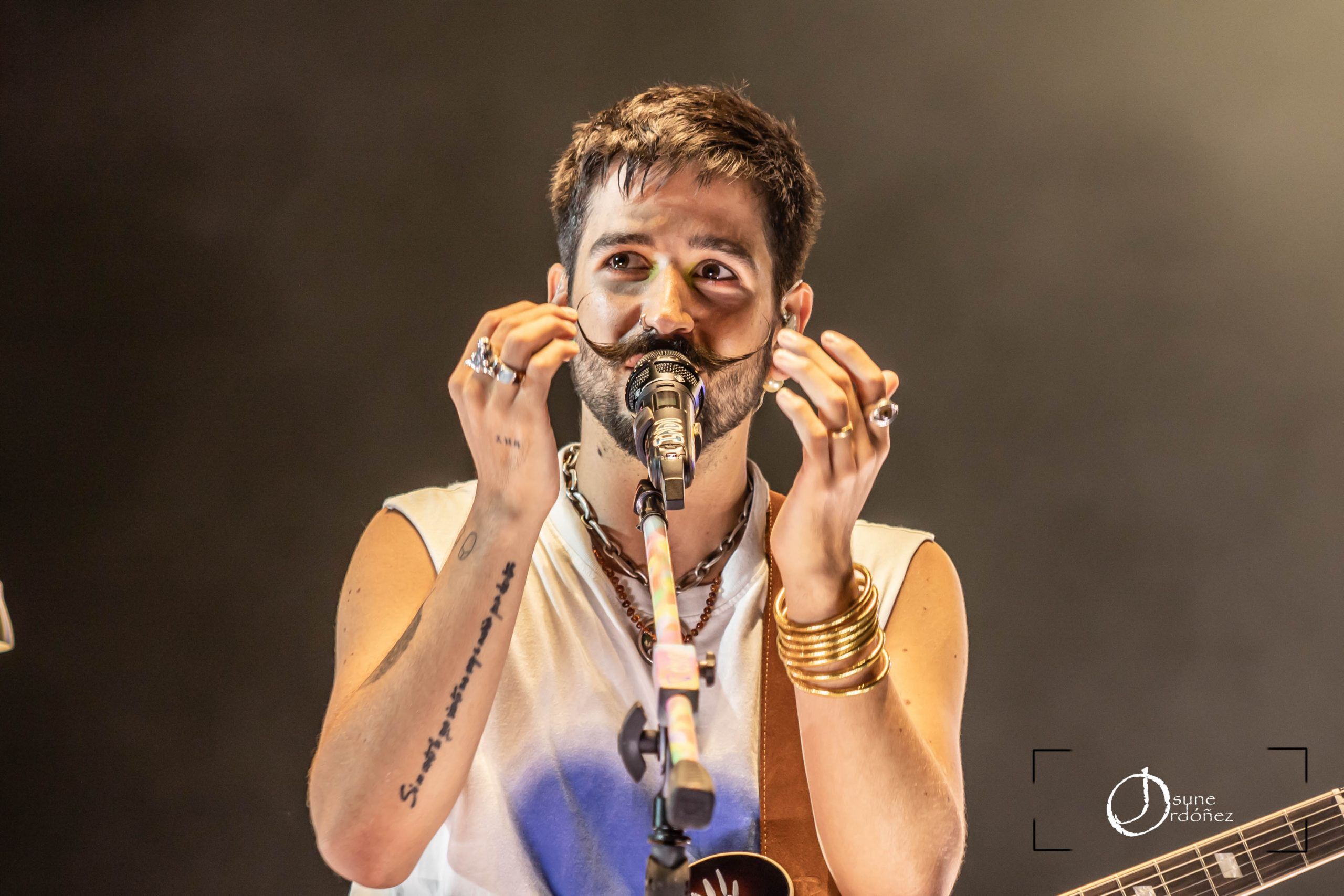 Camilo en la gira de “De Adentro Pa Afuera Tour” con un segundo sold out en el Wiznk Center. Fotografía por Josune Ordóñez